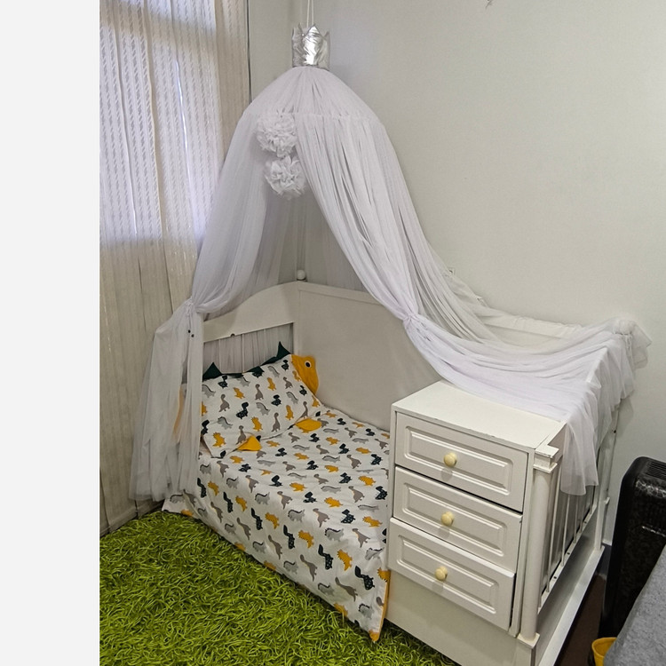 خیمه بازی کودک و تور بالای تخت،مدل پرنسسی،تور- پسکرایه