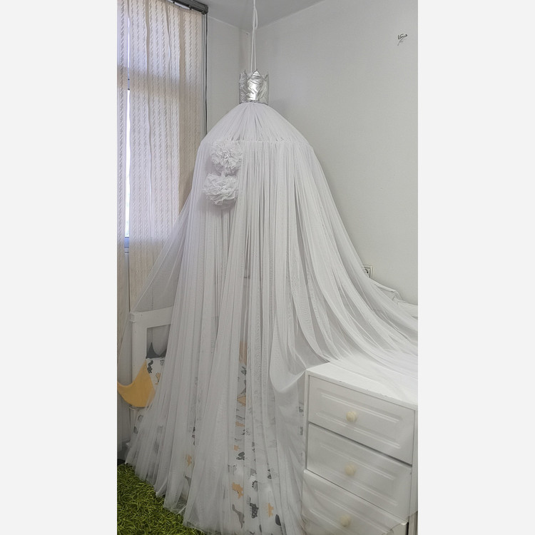 خیمه بازی کودک و تور بالای تخت،مدل پرنسسی،تور- پسکرایه